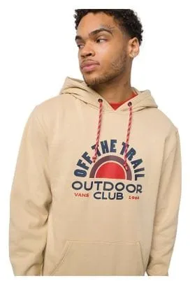 Felpa con cappuccio Vans Outdoor Club Beige